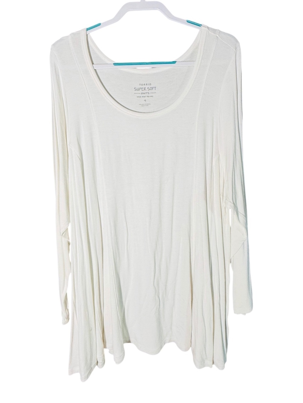 Torrid Fit & Flare L/S Tee 4X